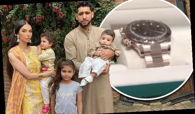 Amir Khan splurges on ROLEX WATCH for son's FIRST birthday