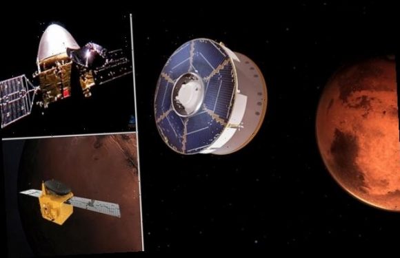 Next stop Mars: Three spacecraft arriving at Red Planet tomorrow