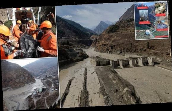 Indian glacier flood disaster: Death toll of could reach nearly 200