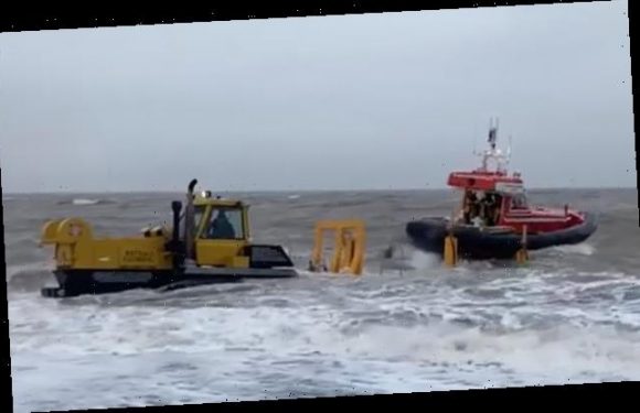 Couple visiting Norfolk beach fined after triggering rescue operation