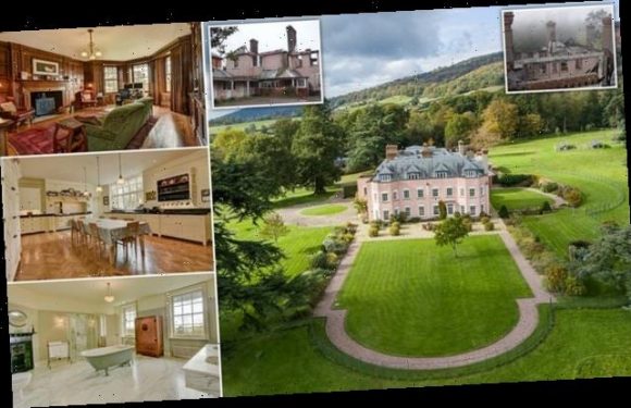 Stunning country manor destroyed by fire goes on sale for almost £4m