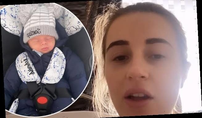Dani Dyer slams mum-shamers who accused her of 'overheating' her baby