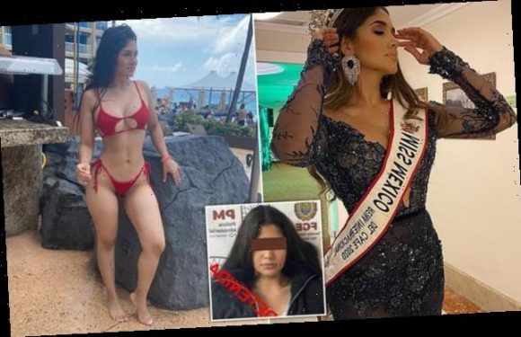 Mexican beauty queen is detained and warned she faces 50 years in jail