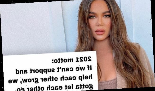 Khloe Kardashian posts inspirational quote as Kim divorces Kanye West