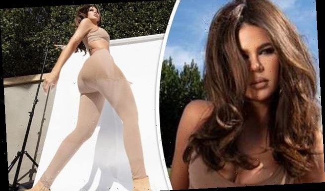 Khloe Kardashian confuses fans with super skinny frame in new ads