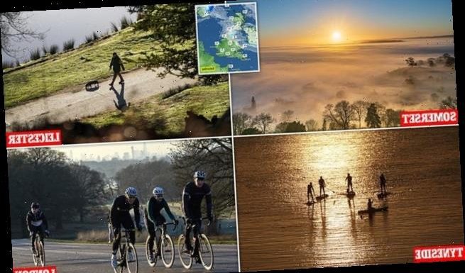 Lockdown-weary Britons are set for 55F weekend in the Great Outdoors