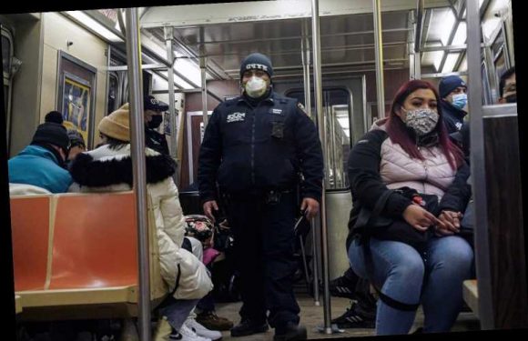 'Subway Ripper' is arrested by cops while covered in blood after stabbing two homeless people to death in sick spree