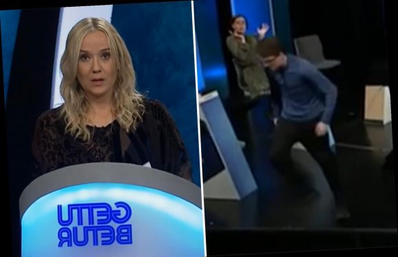 University Challenge contestant smashes glass and throws podium in major tantrum after losing
