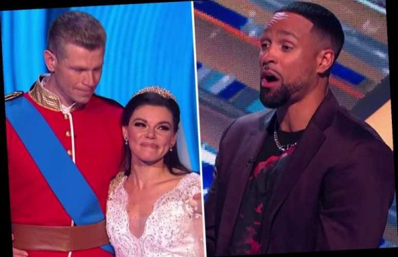 Dancing On Ice’s Faye Brookes breaks down in tears after judges' dish out 'harsh' scores over Wills and Kate performance