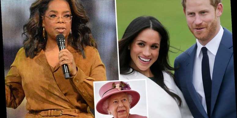 Royals told to ‘hide behind the sofa’ for Harry and Meghan’s ‘intimate’ interview with Oprah