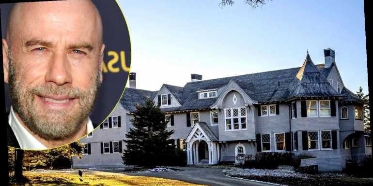 Look Inside John Travolta’s Mansion in Maine, Which He’s Selling for $5 Million