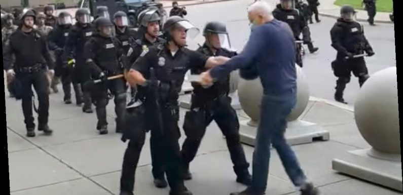 Buffalo police officers seen shoving elderly protester have charges dropped