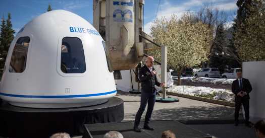 Jeff Bezos Renews Focus on Blue Origin, Which Has Been Slower to Launch