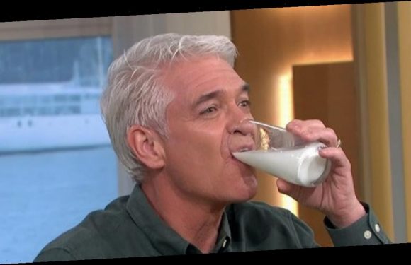 This Morning viewers sickened as Phillip Schofield drinks horse milk live on air