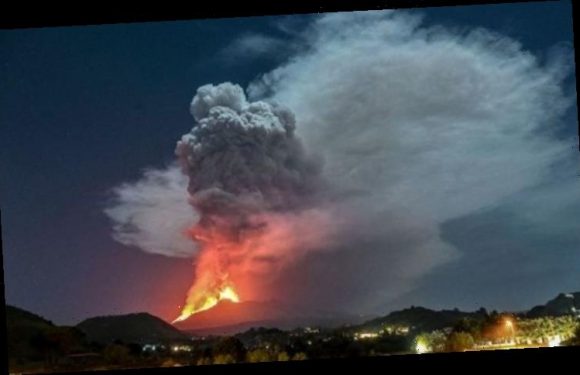Mount Etna eruption seen in stunning NASA satellite images