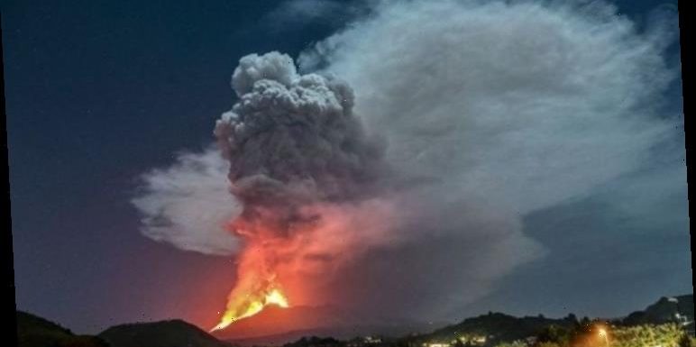 Mount Etna eruption seen in stunning NASA satellite images