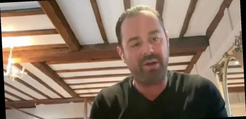 Danny Dyer forced to smash wardrobe to escape after getting stuck inside