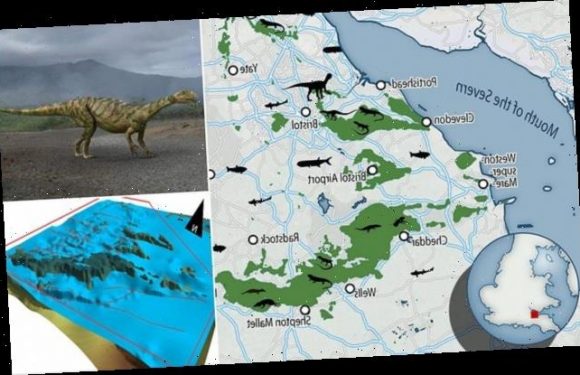New map reveals details British dinosaurs on small tropical islands