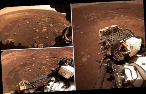 New video shows Mars Perseverance rover take its first drive