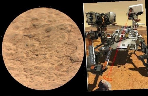 NASA shares first recording of Perseverance firing its laser on Mars