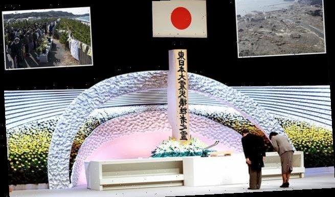 Japan falls silent to mark decade since tsunami disaster
