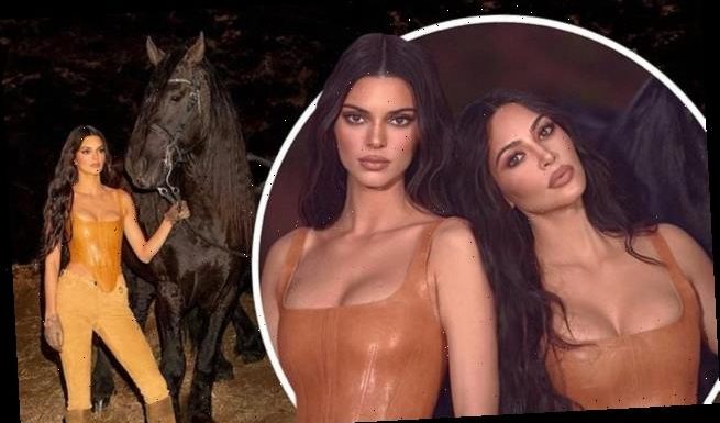 Kim Kardashian lets Kendall Jenner take the reins in fragrance promos