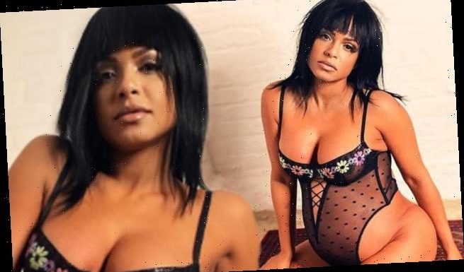 Christina Milian shows off her baby bump in Savage X Fenty lingerie