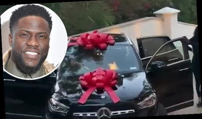 Kevin Hart gifts daughter Heaven a MERCEDES for sweet 16