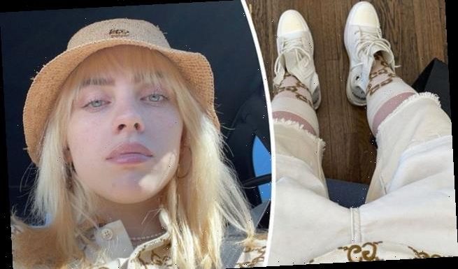 Billie Eilish proudly showcases her Gucci-only outfit on Instagram