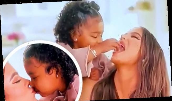 Khloe Kardashian's daughter True, 2, makes TV commercial debut