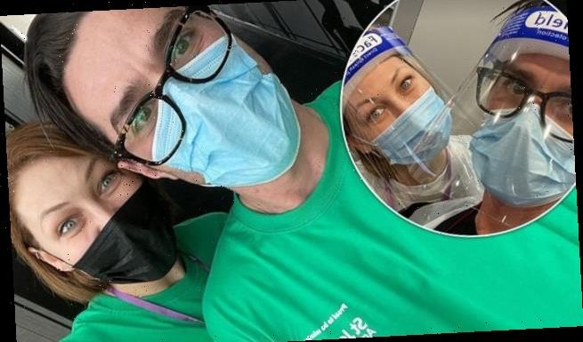 Emma Willis and husband Matt have become vaccine volunteers
