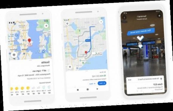 Google Maps moves indoors with a new update to Live View in the app