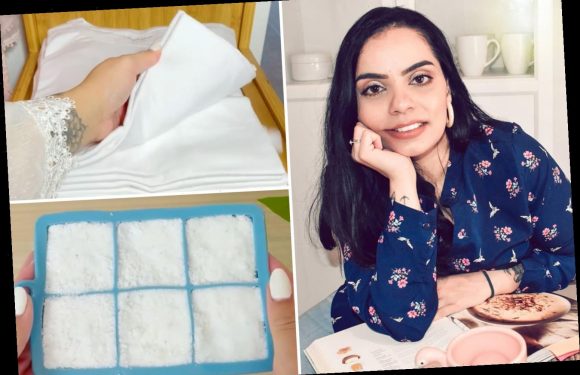 Savvy mum says she'll never buy stain remover again as her DIY 'miracle' laundry tablet leaves whites as good as new