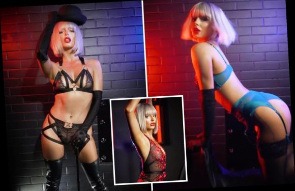 Love Island's Maura Higgins channels Christina Aguilera for very sexy lingerie shoot