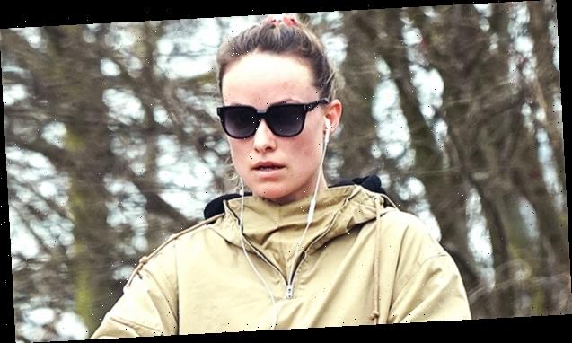 Olivia Wilde Jogs In London After New Boyfriend Harry Styles Wins Big At Grammys — Pics