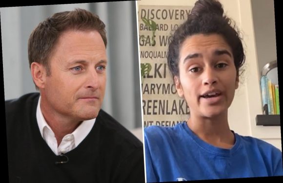 Bachelor's Taylor Nolan apologizes for past 'racist & homophobic' tweets after she slammed disgraced host Chris Harrison