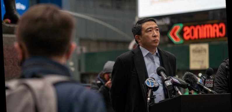 Andrew Yang: Anti-Asian racism has grown ‘ far darker’ in NYC