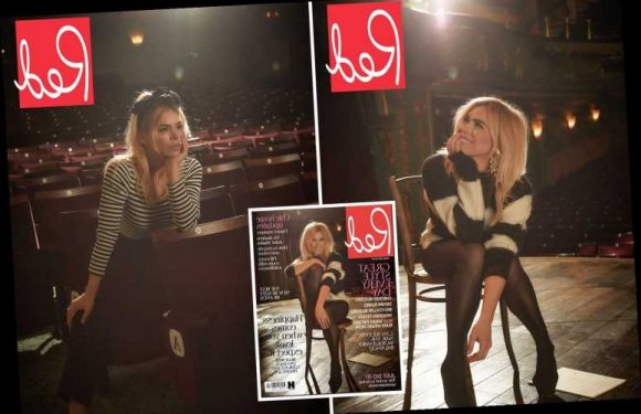 Billie Piper struts her stuff on stage for glamorous photoshoot