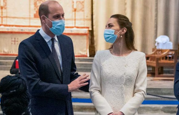 The Duke and Duchess of Cambridge Mark National Day of Reflection With Visit to Vaccination Center