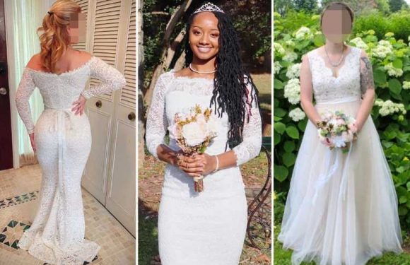 Brides rave over budget Amazon wedding dresses which are as cheap as £14