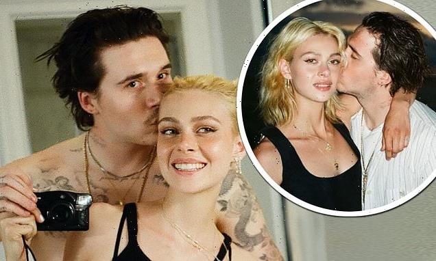 Brooklyn Beckham and Nicola Peltz share a series of romantic snaps