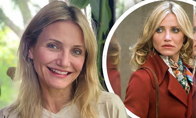 Cameron Diaz, 48, shares her first post in a MONTH to model a shirt