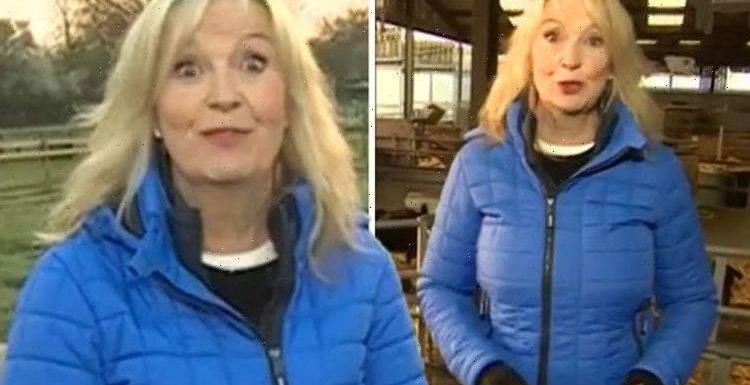 Carol Kirkwood apologises to BBC Breakfast viewers for errors after on-set issue ‘So cold’