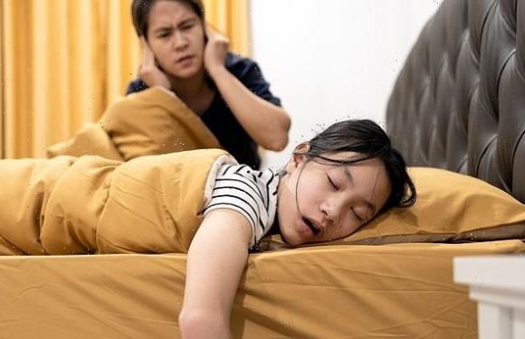 Children who SNORE have thinner grey matter which causes bad behaviour