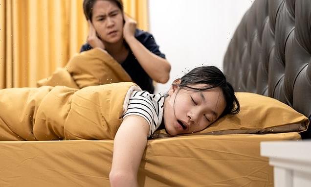 Children who SNORE have thinner grey matter which causes bad behaviour