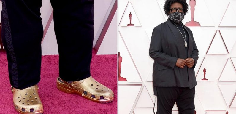 Comfort Meets Class: Questlove's Gold Crocs Had a *Moment* at the 2021 Oscars
