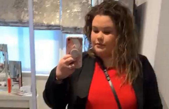 Gogglebox’s Amy Tapper parades 4st weight loss in glam outfit for pub date