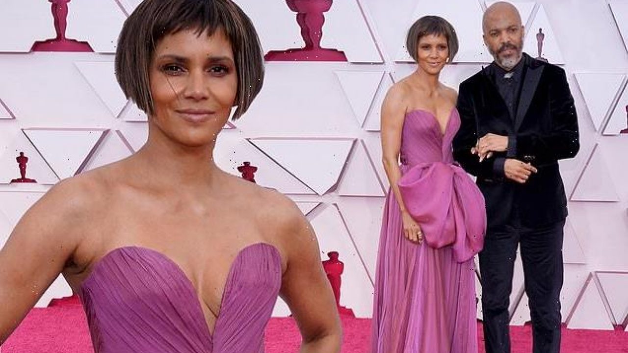 Halle Berry Debuts Her Edgy New Haircut At The 21 Oscars Wsbuzz Com