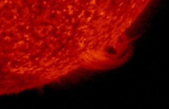 NASA satellites spot huge ‘fire fountain’ eruption from the Sun