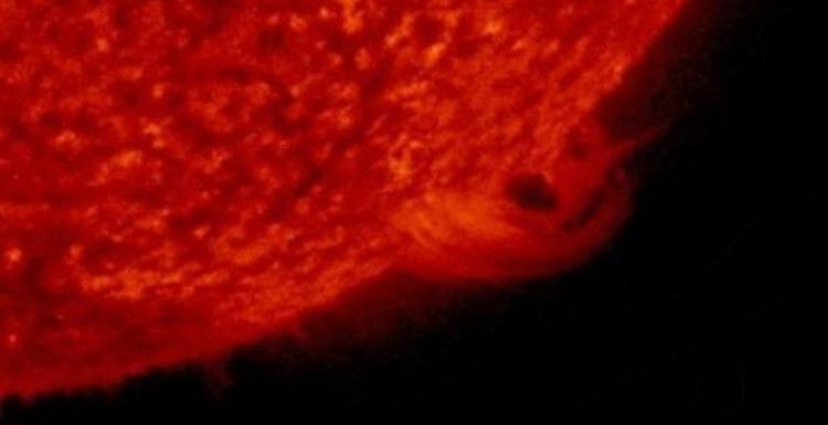 NASA satellites spot huge ‘fire fountain’ eruption from the Sun